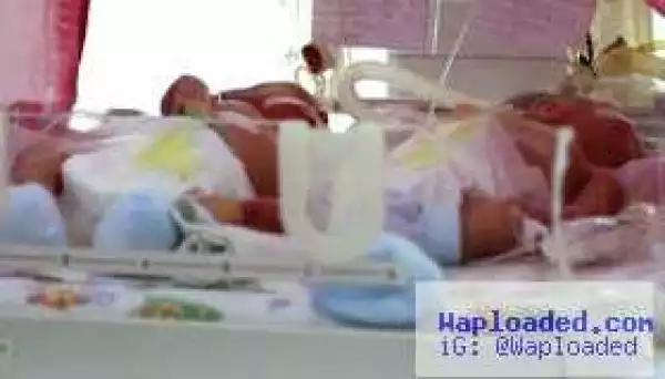 Mum who was expecting twins shocked when she gave birth to quintuplets